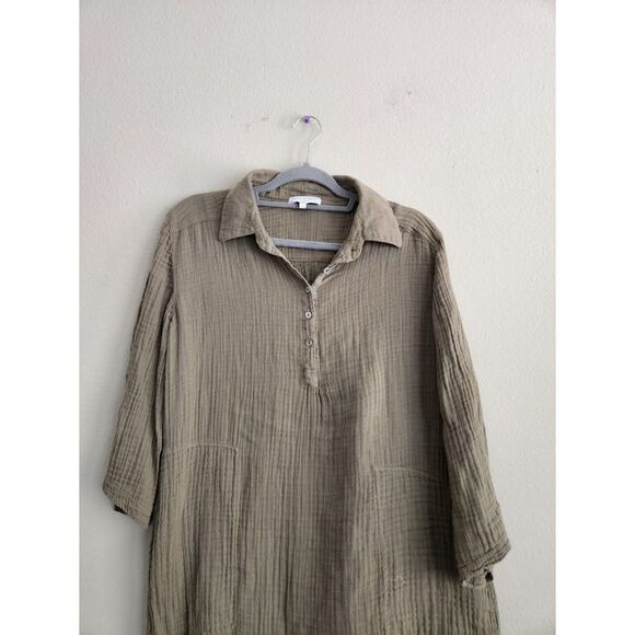 Michael Stars Cecily Shirt Dress | Size S - Picture 3 of 7